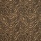 Gold & Black Animal Print Chenille Woven Pattern Upholstery Fabric by The Yard - SKU: Tiger Gold